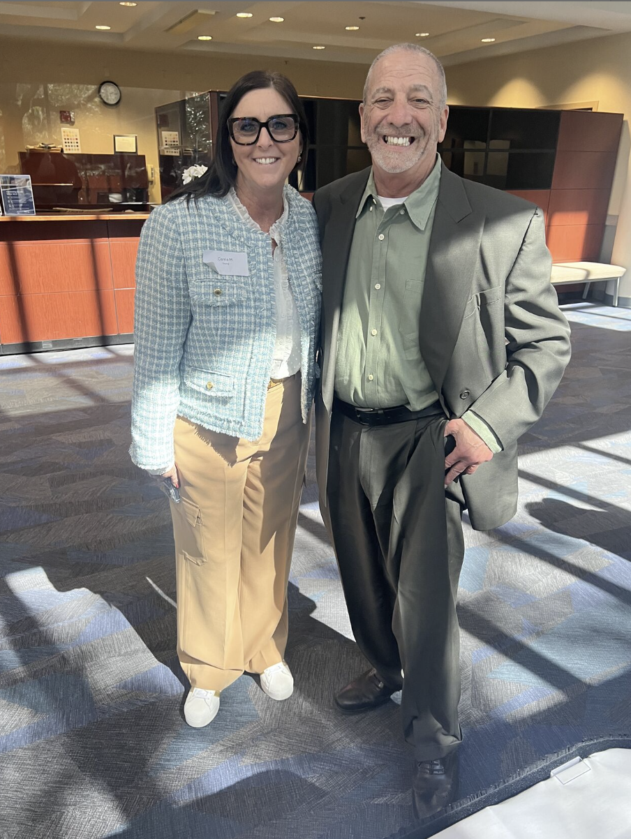 Carrie Young and Stephen Pollan at SOAR